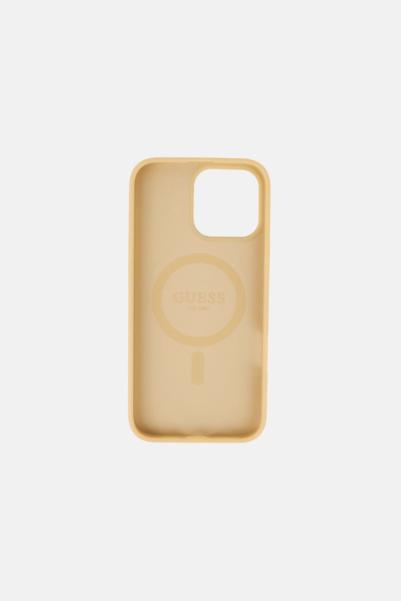 GUESS iPhone 16 Pro Max MagSafe Protective Case, Gold - Image 2